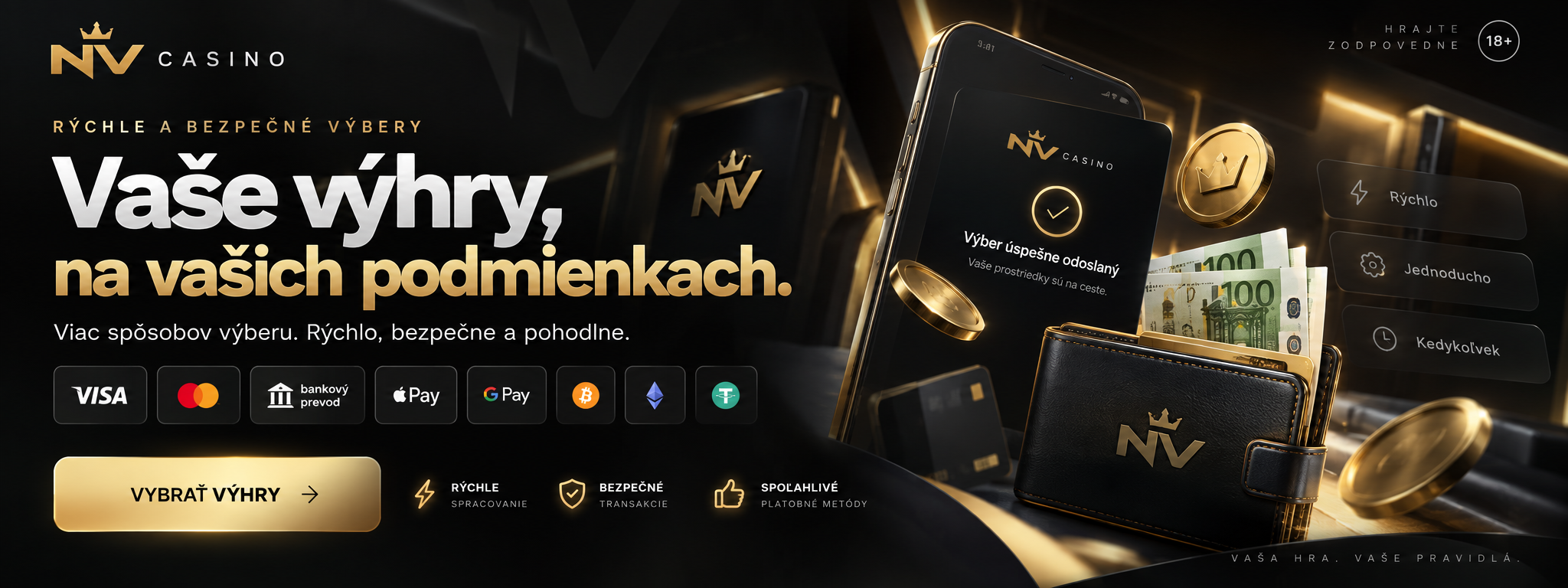 NV Casino pre slovenských hráčov